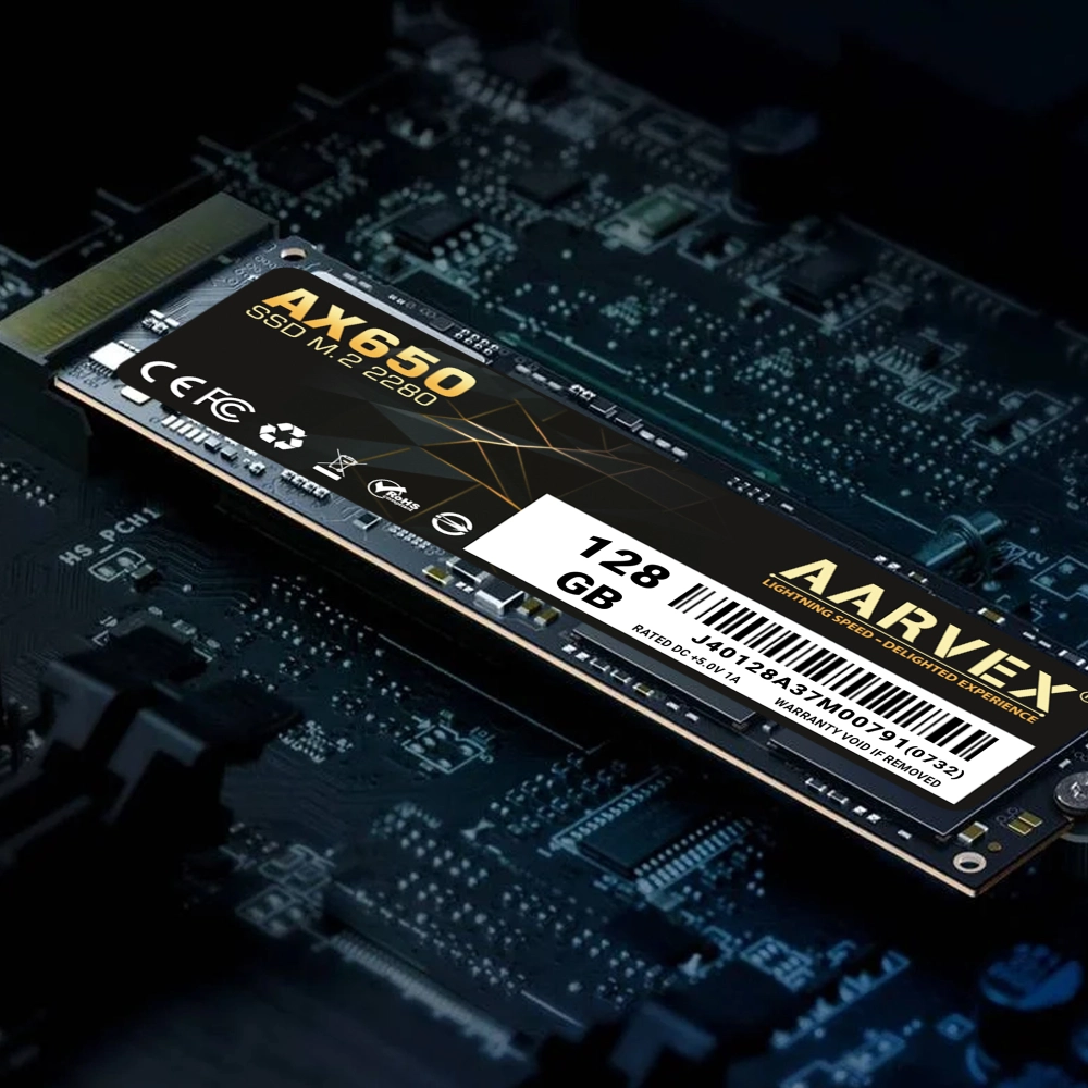 Aarvex Internal SSD 128GB M.2 (AX650) view 4